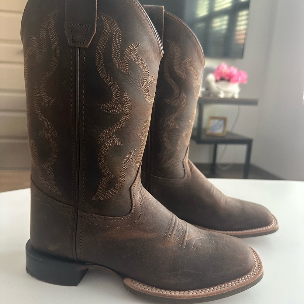 Kid’s Brown Western Boots